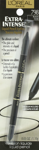 L'Oreal Paris Extra-Intense Pencil Eyeliner, Black, 0.03 oz; (Packaging May Vary) L'Oréal Paris