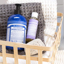 Dr. Bronner’s - Pure-Castile Liquid Soap (Lavender, 4 ounce) - Made with Organic Oils, 18-in-1 Uses: Face, Body, Hair, Laundry, Pets and Dishes, Concentrated, Vegan, Non-GMO Dr. Bronner's