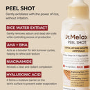 Dr.Melaxin Peel Shot Glow White Rice Peeling Ampoule, Soft Exfoliating Face and Body Scrub Dead Skin Cells Remover for All Skin Types korean skin care 80ml Infinity Warehouse