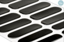 TOUGH GIRLS | 22 Semi-Cured Gel Nail Polish Strips | Brighter, Thicker, Tougher | UV LED Lamp Use Required | Includes Cuticle Stick, Nail File, Nail Wipes (Black) TOUGH GIRLS