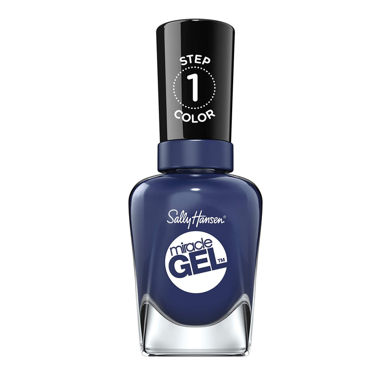 Sally Hansen Miracle Gel Nail Polish, Midnight Mod, 0.5 Fl Oz Sally Hansen