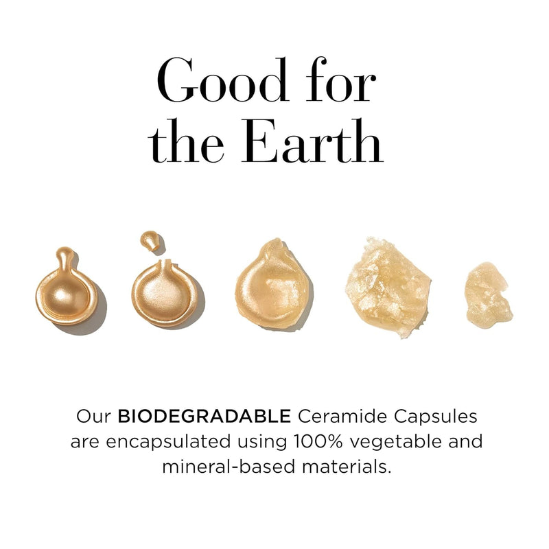 Elizabeth Arden Daily Ceramide Serum Capsules, Advanced Anti-Aging Skincare for Minimizing Wrinkles, Fragrance-Free, Enhances Skin Hydration and Radiance
