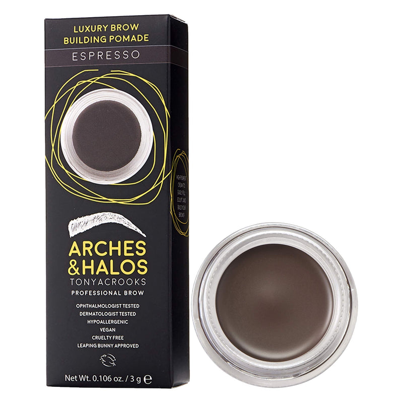 Arches & Halos Luxury Brow Building Pomade in Espresso, 0.1 oz Arches & Halos