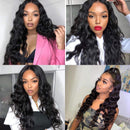8-40Inch Brazilian Human Hair Bundles Body Wave 3 Bundles 10A Grade 100% Unprocessed Virgin Long Body Wave Human Hair Remy Weave Extensions Natural Color (40 40 40, natural color-body wave) F_noble