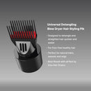 Red by Kiss Universal Detangling Blow Dryer Hair Styling Pik – Compatible with all Hair Dryers Infinity Warehouse