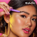 Lime Crime Bushy Brow Precision Pen, Brownie - Neutral Dark Brown Eyebrow Definer and Filler - Adds Texture & Shape - For Full, Natural Brows - Vegan - 0.02 oz… Lime Crime