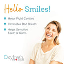 Oxyfresh Cavity Protection Fresh Mint Fluoride Toothpaste | Low Abrasion Anticavity Toothpaste for Sensitive Teeth & Gums – All-Day Fresh Breath (12- 5 oz Tubes) Oxyfresh
