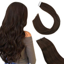 Ugeat Real Human Hair Extensions Tape in