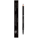 Eye Embrace Warm Betty Classic: Light Gray Wooden Eyebrow Pencil – Waterproof, Double-Ended Pencil with Sharpener & Spoolie Brush, Cruelty-Free Eye Embrace