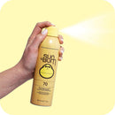Sun Bum Sun Bum Original Spf 70 Sunscreen Spray Vegan and Reef Friendly (octinoxate & Oxybenzone Free) Broad Spectrum Moisturizing Uva/uvb Sunscreen With Vitamin E 2 Pack Sun Bum Store