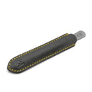 i08 - Nail Cleaner in Leather German FINOX Surgical Stainless Steel Nails Cleaning German Manicure Pedicure Tool GERmanikure Solingen GERmanikure