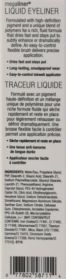 Wet n Wild MegaLiner Liquid Eyeliner Black Black wet n wild