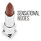 Maybelline Color Sensational Lipstick, Lip Makeup, Matte Finish, Hydrating Lipstick, Nude, Pink, Red, Plum Lip Color, Gone Griege, 0.15 oz; (Packaging May Vary) Maybelline New York