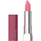 Maybelline Color Sensational Lipstick, Lip Makeup, Cream Finish, Hydrating Lipstick, Nude, Pink, Red, Plum Lip Color, Pink Sand, 0.15 oz; (Packaging May Vary) Maybelline New York