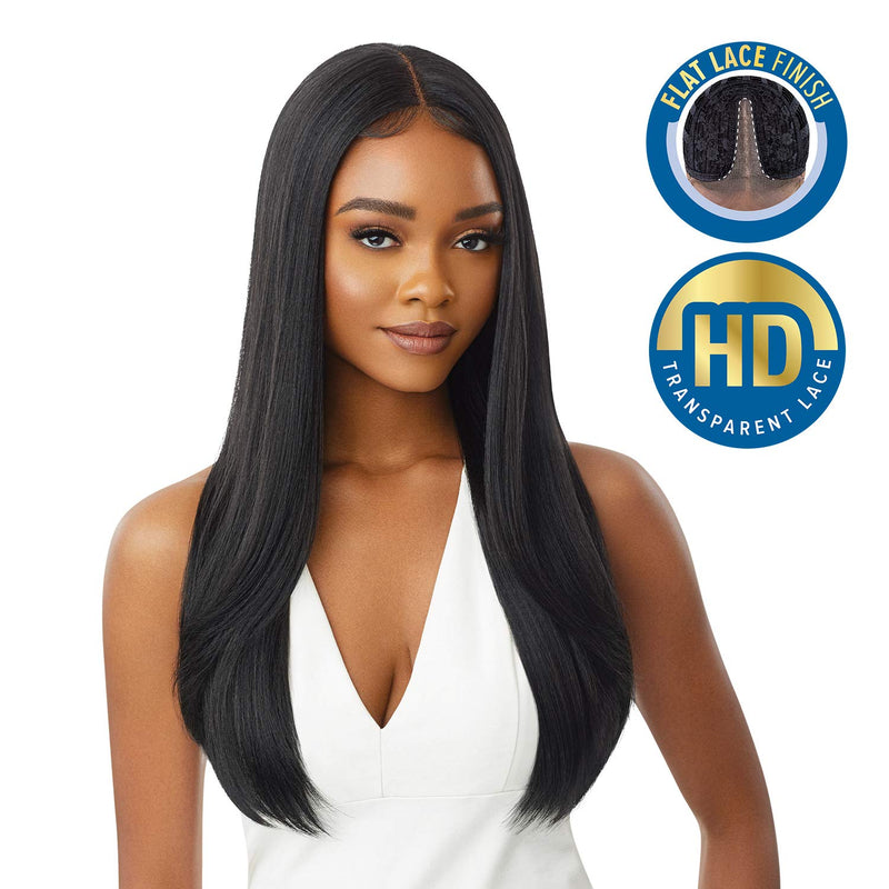 Outre HD Lace Front Wig Sleek Lay Part Chanelle (1) Outre