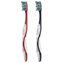 Colgate 360° Advanced Optic White Toothbrush (Color May Vary), Medium, 2 Count Colgate