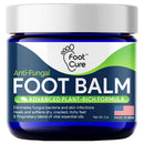 Tea Tree Oil Foot Balm, 100% All Natural Moisturizing Fast Acting Cream For Dry Feet & Cracked Heels, Extra Strength Callus Remover for Itchy Feet, Toenail Treatment, Calluses Remover & Callus Shaver FOOT CURE
