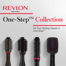 REVLON One-Step Volumizer Hair Dryer and Styler, Improved Motor for Less Frizz, More Shine, and Reduced Heat Damage for Salon Style Round Brush for Blowout, Black (Amazon Exclusive) Infinity Warehouse