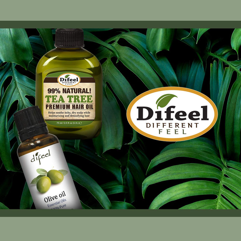 Difeel Premium Natural Hair Oil - Vitamin E Oil 2.5 ounce Difeel