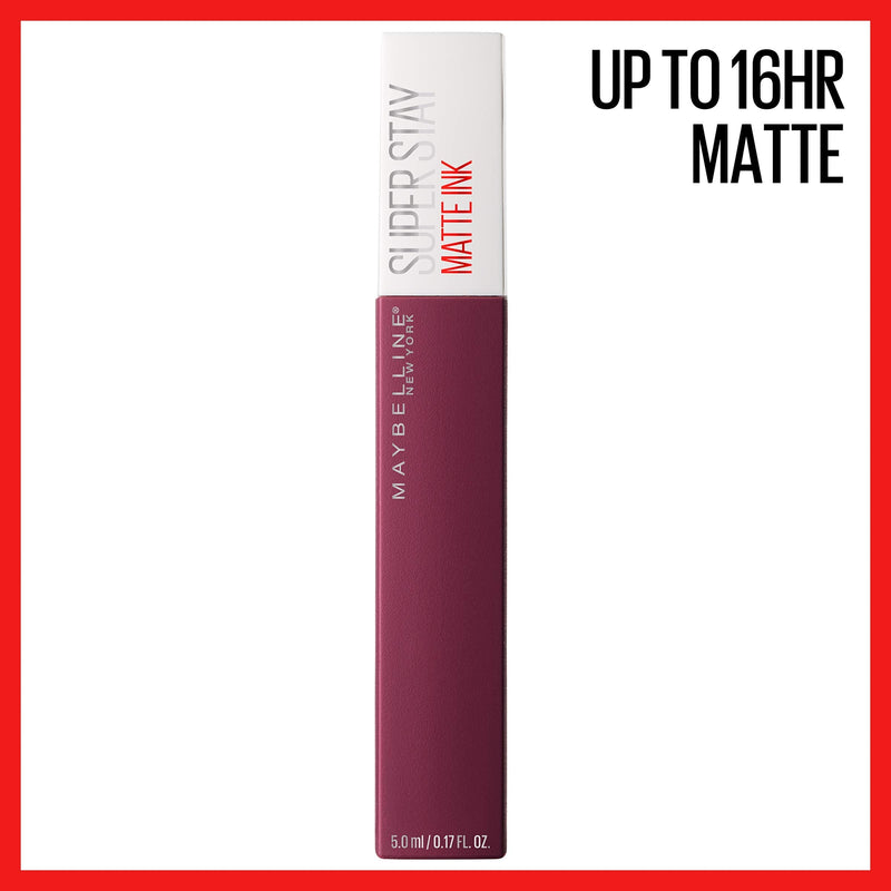 Maybelline New York SuperStay Matte Ink Liquid Lipstick, Believer, 0.17 Ounce Maybelline New York