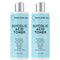 Glycolic Acid Toner 8% for Face (8 oz). Exfoliating Facial Peel for Anti-Aging & Acne. Alcohol-Free Daily Makeup Removing Toning Solution with AHA & Rosemary Extract by Simplified Skin - 2 Pack Simplified Skin