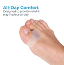 NatraCure Gel Toe Spreaders, Separators & Spacer (Pair w/Toe Loop) 1032-M CAT (Size: Large) NatraCure