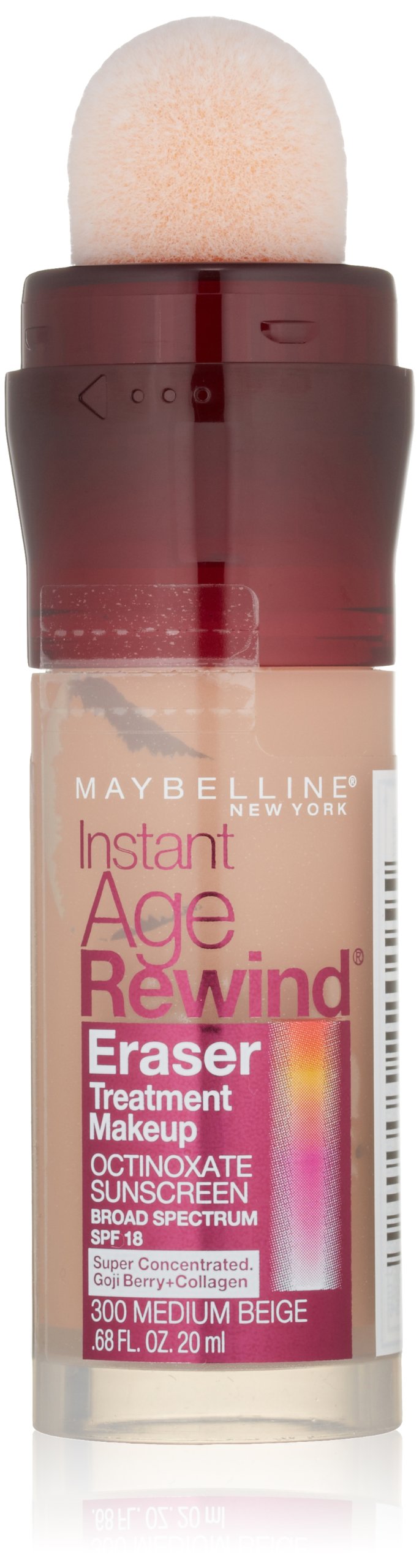 Maybelline New York Instant Age Rewind Eraser Treatment Makeup, Medium Beige, 0.68 fl. oz. Maybelline New York