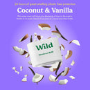 Wild Aluminum Free Deodorant Starter Kit - Refillable Stick Deodorant with Aqua Applicator Case & Vegan Refill Variety Pack - Fresh Cotton & Sea Salt, Cherry Blossom and Coconut & Vanilla Scents Infinity Warehouse