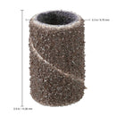 PANA 100 Pieces Nail Sanding Bands Professional Nail Manicure Great Fit for Nail Drill Bits for Acrylic Nails (80 Grit, Brown) PANA