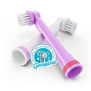 Brusheez® Electronic Toothbrush Replacement Brush Heads 2 Pack (Sparkle The Unicorn) Brusheez