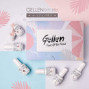 Gellen Gel Nail Polish Kit- Gentle Nudes Series Nude Neutrals 6 Colors, Warm Pastels Beige Pink Soak Off Gel Polish Set GELLEN