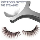 False Eyelash Applicator: Eyelash Extensions Tweezers for Easy Lash Application and Removal – Adjust and Repair Your Lashes in an Instant – Stainless Steel (Silver) Rapid Vitality
