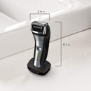 Remington F5 Power Series Foil Shaver, Electric Razor for Men, Cordless Rechargeable with Pop Up Trimmer, Pivot & FlexFoil Technology, Lightweight Handheld Design, Black Infinity Warehouse