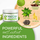 SHVYOG Matcha Green Tea Face Mask, Antioxidant Detox Face Mask with Volcanic Mud, Deep Cleansing & Moisturizing & Hydrating Facial Mud Mask for Acne, Blackheads, Pores, Wrinkles SHVYOG Store