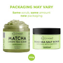O Naturals Mens Exfoliating Matcha & Bergamot Scrub, for Face Body & Foot. Anti-Aging Mens Skin Care Routine. Blackhead & Helps Acne Pore Minimizer Ultra Hydrating Organic Oils 8.45oz O Naturals