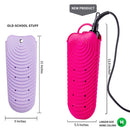 ZAXOP Silicone Heat Resistant Holder Mat Pouch for Flat Iron,Curling Iron,Hot Hair Tools(Hotpink) ZAXOP