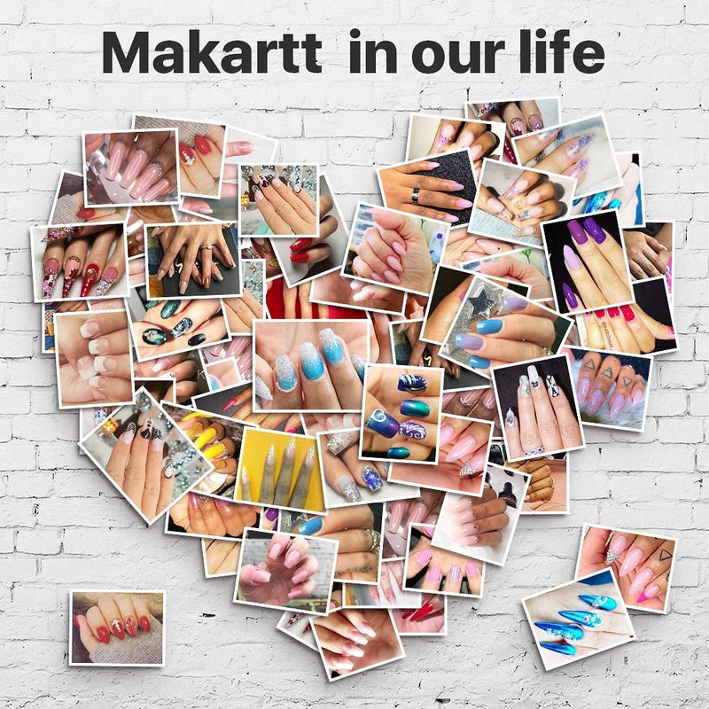 Makartt Nail File Zebra Nail Files 240 240 Grit for Acrylic Nails Poly Nail Gel Emery Boards for Nails Doubled Sides Washable 10 Nail File Kit Nail Accessories Manicure Tools Makartt