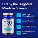 TRU NIAGEN PRO NAD+ Supplement for Anti Aging and Cell Regeneration, 2 x 500mg Patented Niagen, 30 Servings | Supports Cellular Energy | Nicotinamide Riboside (NR) Daily Supplements for Men and Women Infinity Warehouse