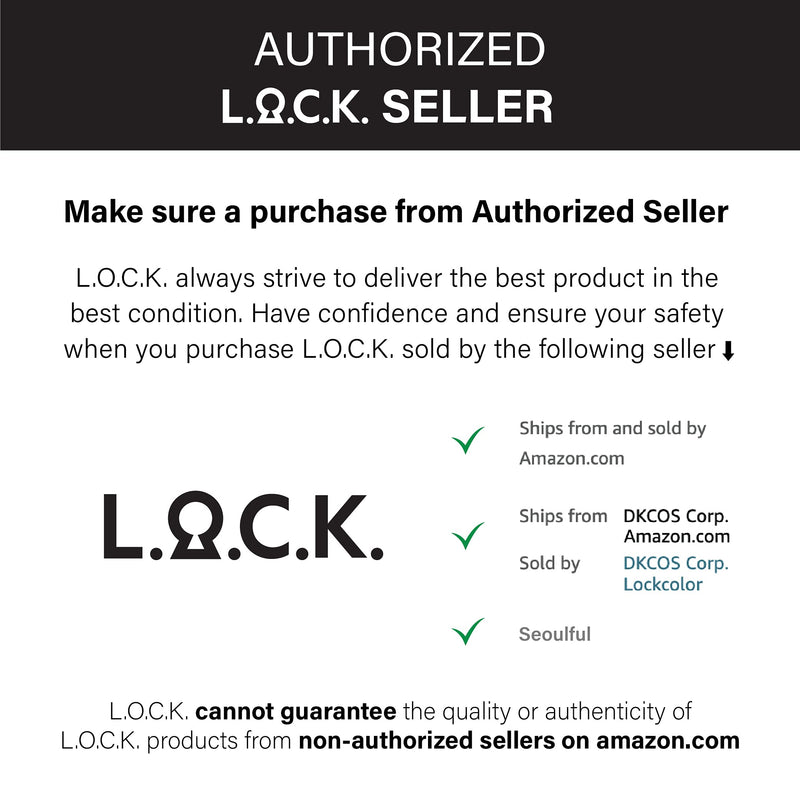 L.O.C.K. Color L.o.c.k. it Waterproof Pencil Eyeliner 02 Pearl Brown, Long-Lasting Waterproof & Smudge-Proof Eyeliner, Net. 0.018 oz. / 0.5 g L.O.C.K.