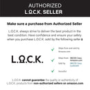 L.O.C.K. Color L.o.c.k. it Waterproof Pencil Eyeliner 02 Pearl Brown, Long-Lasting Waterproof & Smudge-Proof Eyeliner, Net. 0.018 oz. / 0.5 g L.O.C.K.