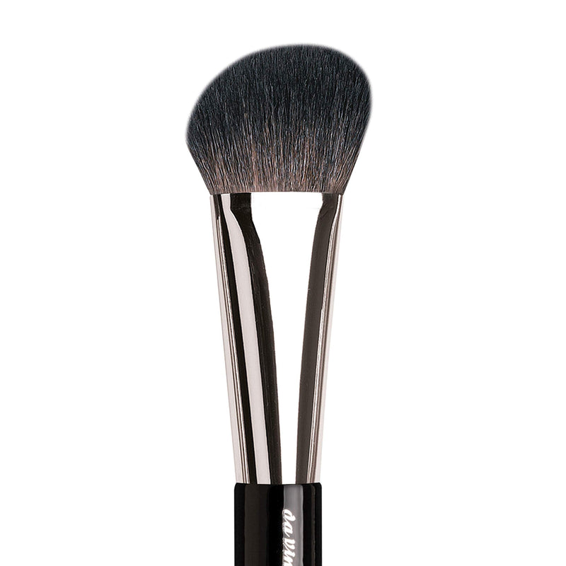 da Vinci Cosmetics Series 97244 Classic Luxe Blusher/Contour Brush, Large Angled Natural Hair, 1.66 Ounce da Vinci Brushes