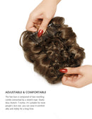 Yamel Messy Bun Scrunchie Chignon Hairpiece Updo Curly Bun Extension Combs in Messy Bun Hair Piece for Women Yamel