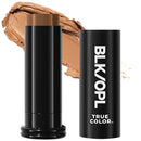BLK/OPL Skin Perfecting Foundation Stick, SPF 15 Buildable & Blendable Face Foundation Makeup with Matte Finish - Full Coverage, Color Correcting & Sculpting - Hypoallergenic (Amber)