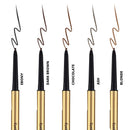 Eyebrow Definer Pencil | Fill in Draw Fine Lines and add volume to your Brows | Long Lasting and Waterproof | Precision Smart Double Ended Design | Mela Beauty Studio Professional Makeup (Dark Brown) Melanie Jovanovic Store