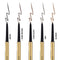 Eyebrow Definer Pencil | Fill in Draw Fine Lines and add volume to your Brows | Long Lasting and Waterproof | Precision Smart Double Ended Design | Mela Beauty Studio Professional Makeup (Dark Brown) Melanie Jovanovic Store