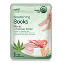 Epielle Relaxing and Nourishing Lavender and Hemp Socks and Gloves | Moisturizing and Relaxing Scent | Great for Self Care | Disposable | Vegan & Cruelty-Free | 12 Pack | Valentine's Gift For Her Epielle Store