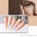 Makartt Poly Nail Extension Gel, 50ML Nude Nature Day-dream Builder Gel Poly Extension Gel Trendy Nail P-21 Makartt Store