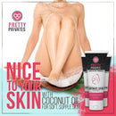 Intimate Lightening Cream - Pretty Privates - Natural Skin Bleaching for Intimate and Sensitive Areas - Private Parts, Underarm, Elbow, Knee - With Kojic Acid + Niacinamide + Arbutin (2oz) Pretty Privates