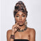 DRESHOW Turban Head Wraps for African Women Long Hair Scarf Shawl Hijab Headscarf Headwrap Hair Accessories DRESHOW