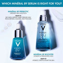 Vichy Mineral 89 Niacinamide Serum, Skin Strengthening Prebiotic Concentrate and Anti-Aging Face Serum for Brightening and Fine Lines Vichy